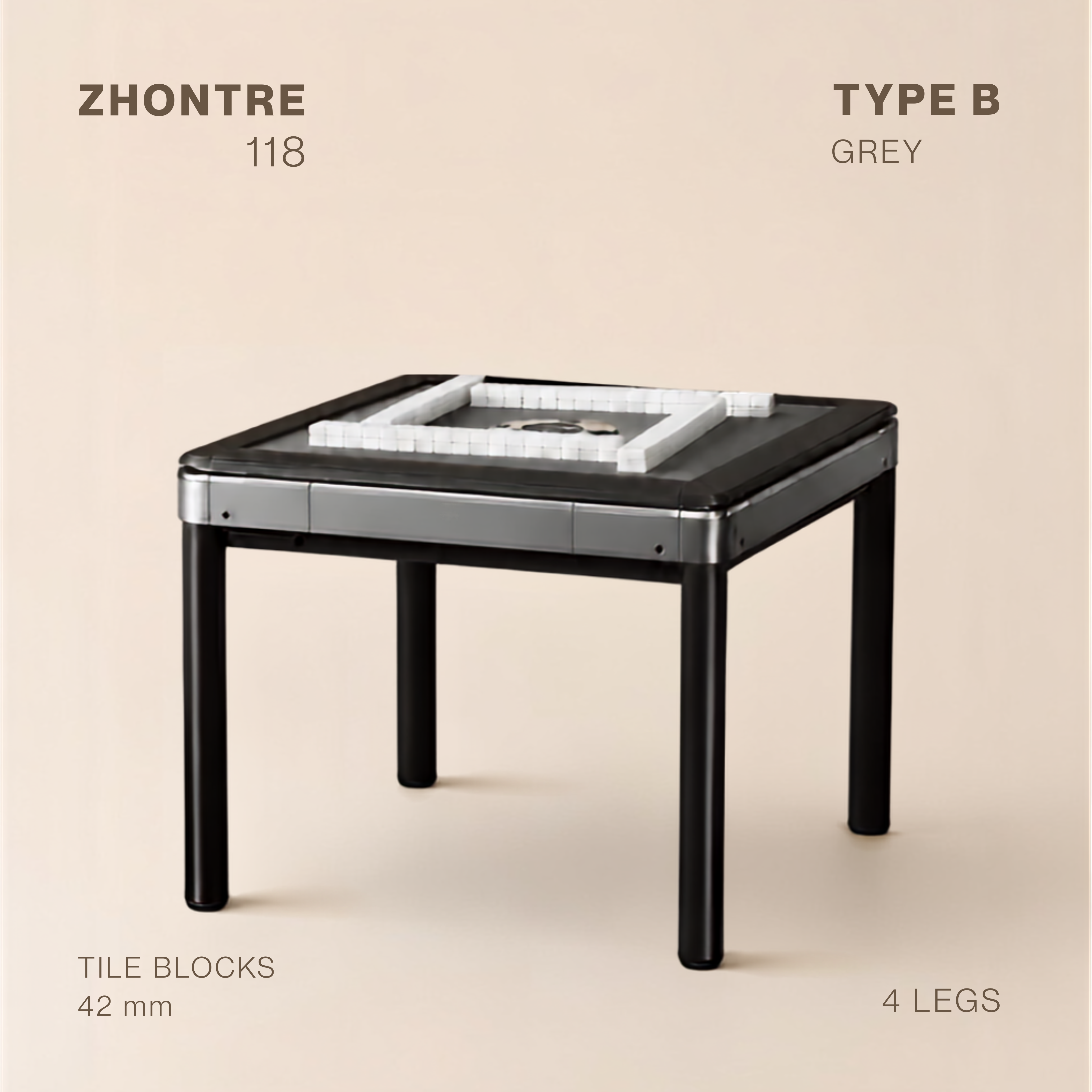 Foto Meja Mahjong Zhontre 118 Type B